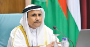 Ketua Parlemen Arab Adel bin Abdulrahman Al-Asoumi.