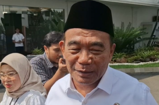 Menko Pembangunan Manusia dan Kebudayaan (PMK), Muhadjir Effendy, di Kompleks Istana Negara, Jakarta, Senin (10/6/2024).